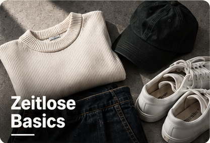 Zeitlose Kleidungs-Basics